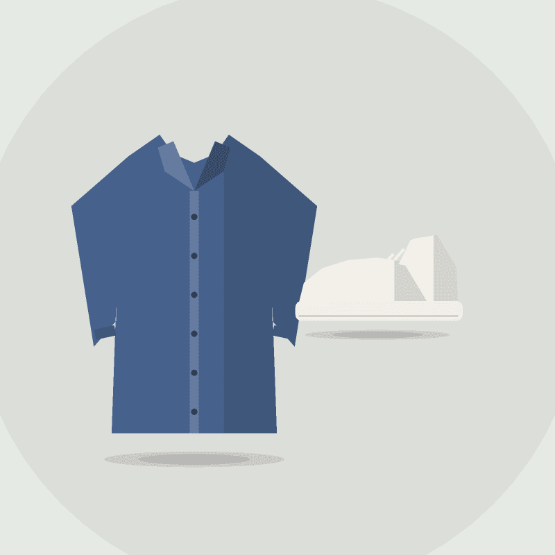 Básicos de hombre: camisas, jeans y zapatillas