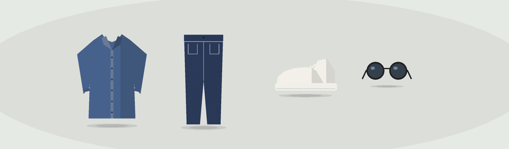 Básicos de hombre: camisas, jeans y zapatillas
