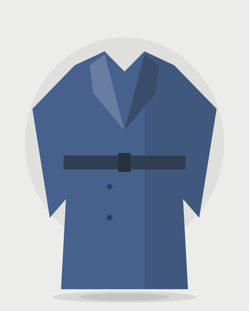 Chaqueta de denim forrada — Denim
