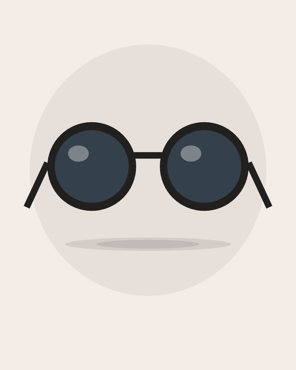 Lentes de sol de acetato — Negro
