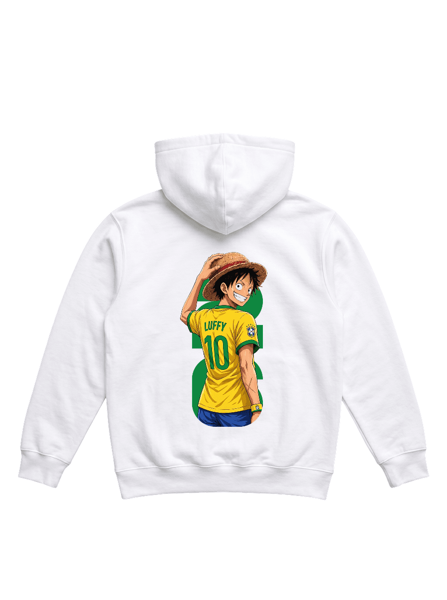 Polerón One Piece FWC26 "Luffy - Brasil 2026"