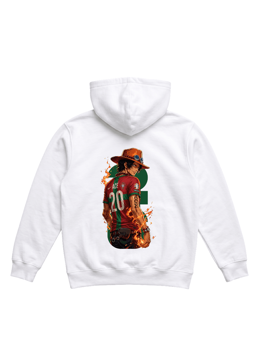 Polerón One Piece FWC26 "Ace - Fuego en la Cancha"