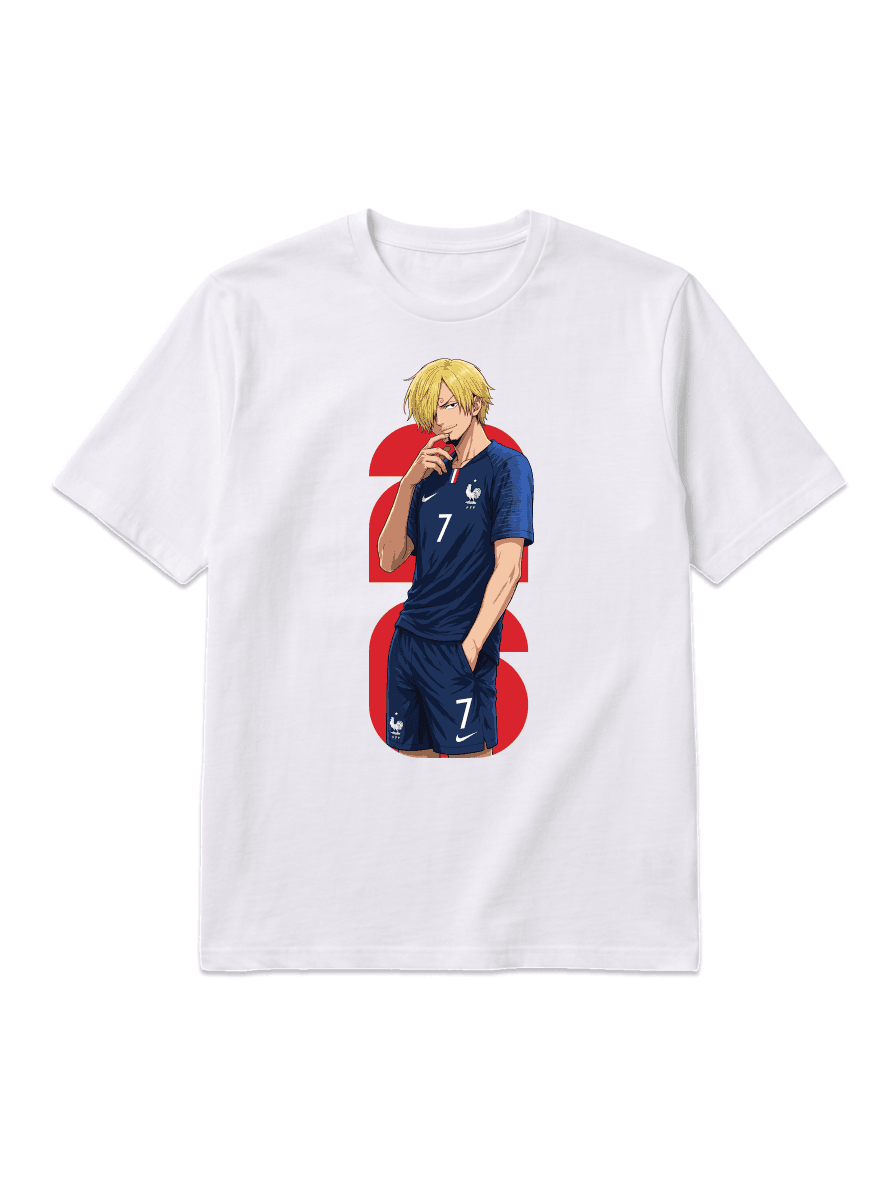 Polera One Piece FWC26 "Sanji - Francia 2026"